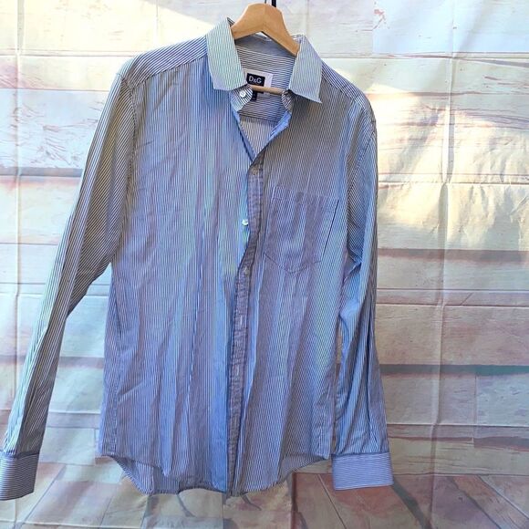 Mens Dolce & Gabbana long sleeve shirt sz Lg - Picture 7 of 11
